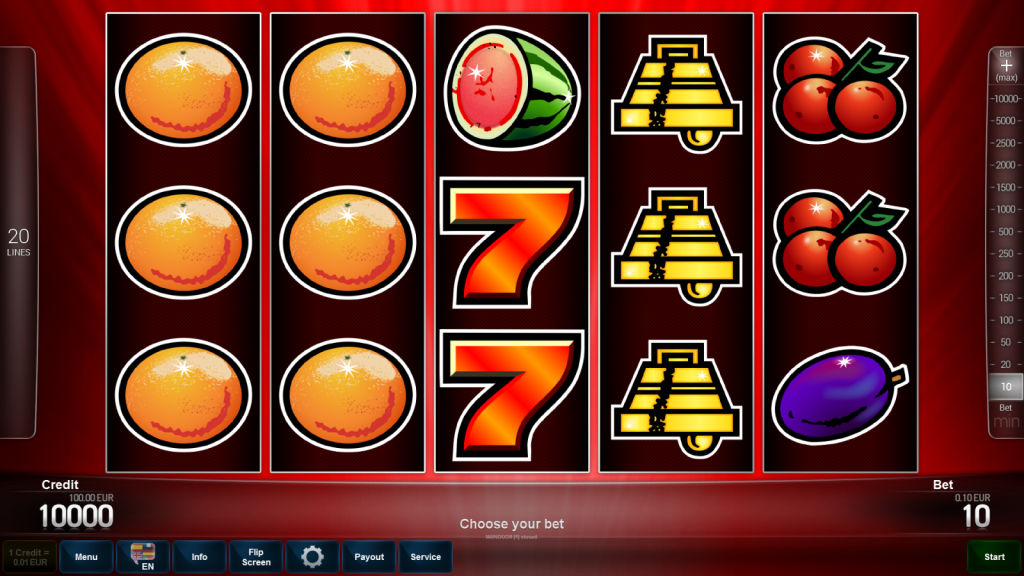 Hot Fruits 20 Slot